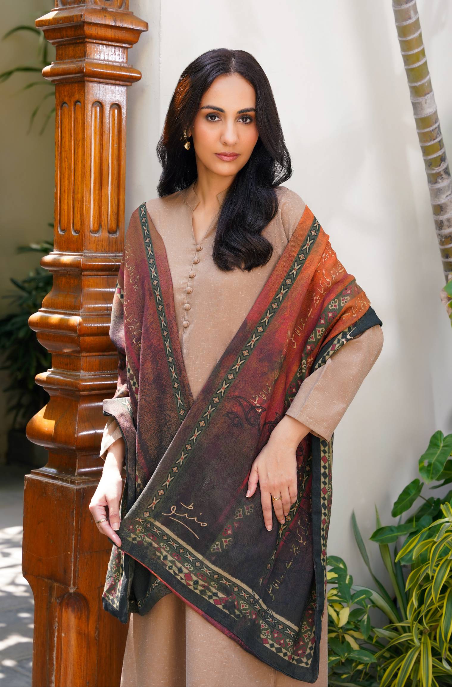 Diyar-e-Ishq (দিয়ার-এ-ইশক) - Rust Stole