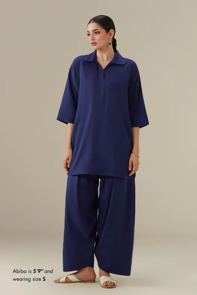 Raya Co-ord Set - Electric Blue