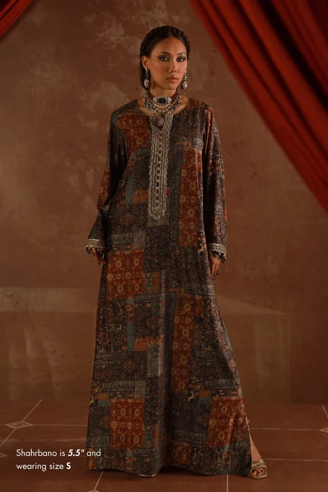 Izhaar (প্রকাশ) Velvet Kaftaan