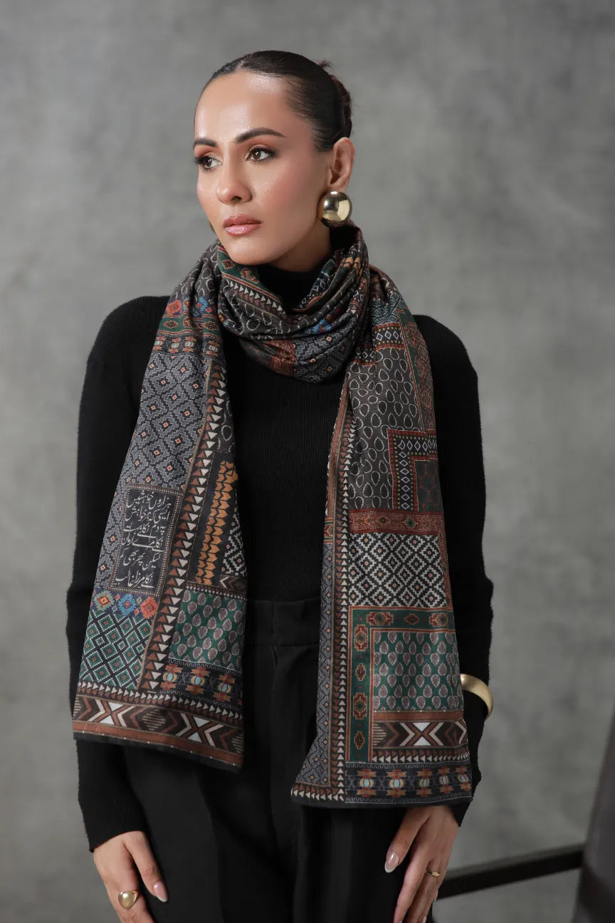 Ranjish (ক্ষোভ) Velvet Stole