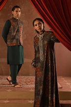 Izhaar (প্রকাশ) Velvet Kaftaan