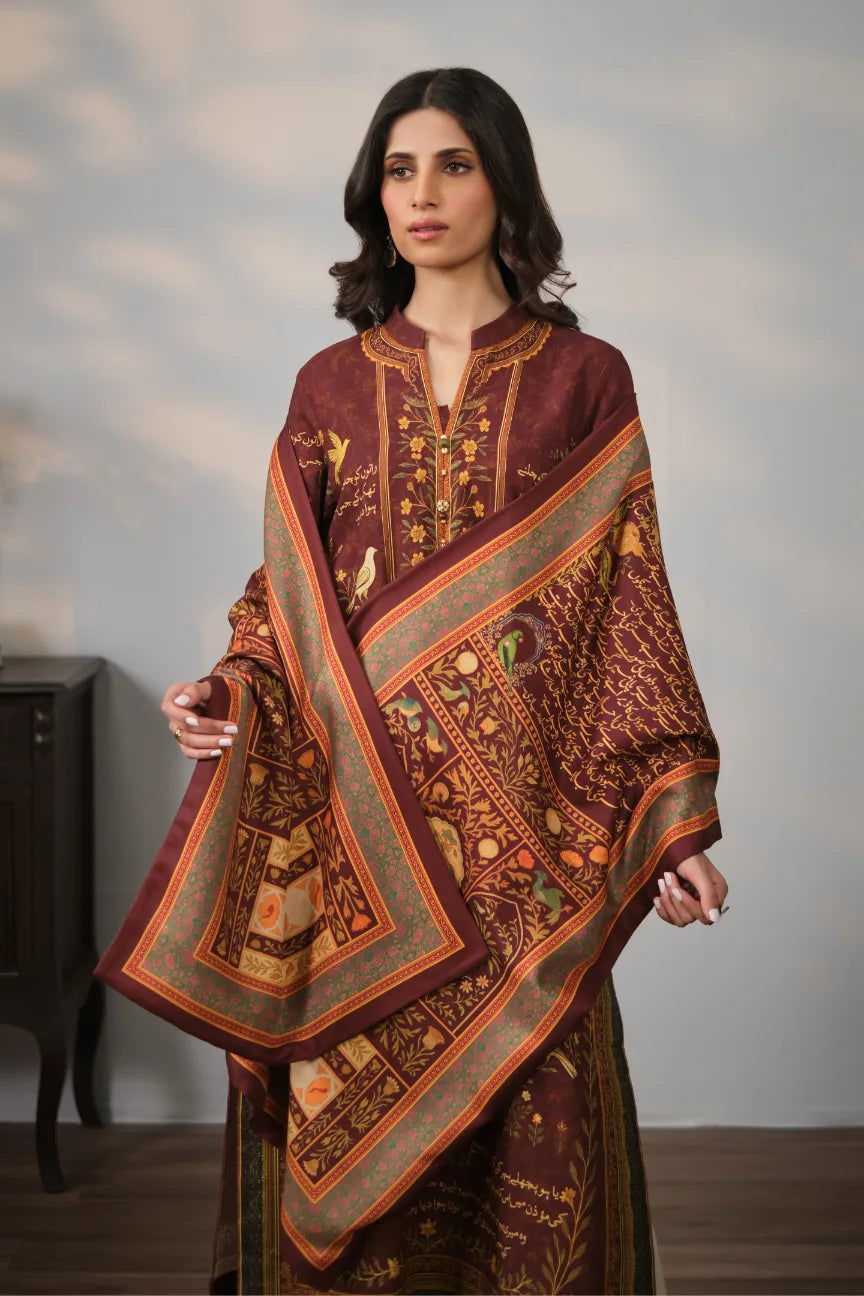 Anjuman (অঞ্জুমান) Stole - Red