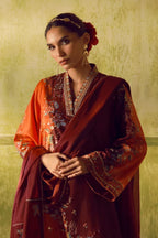 Rukhsar (সুন্দর মুখমণ্ডল) Set - Maroon