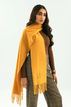 Cashmere Stole - Marigold Yellow