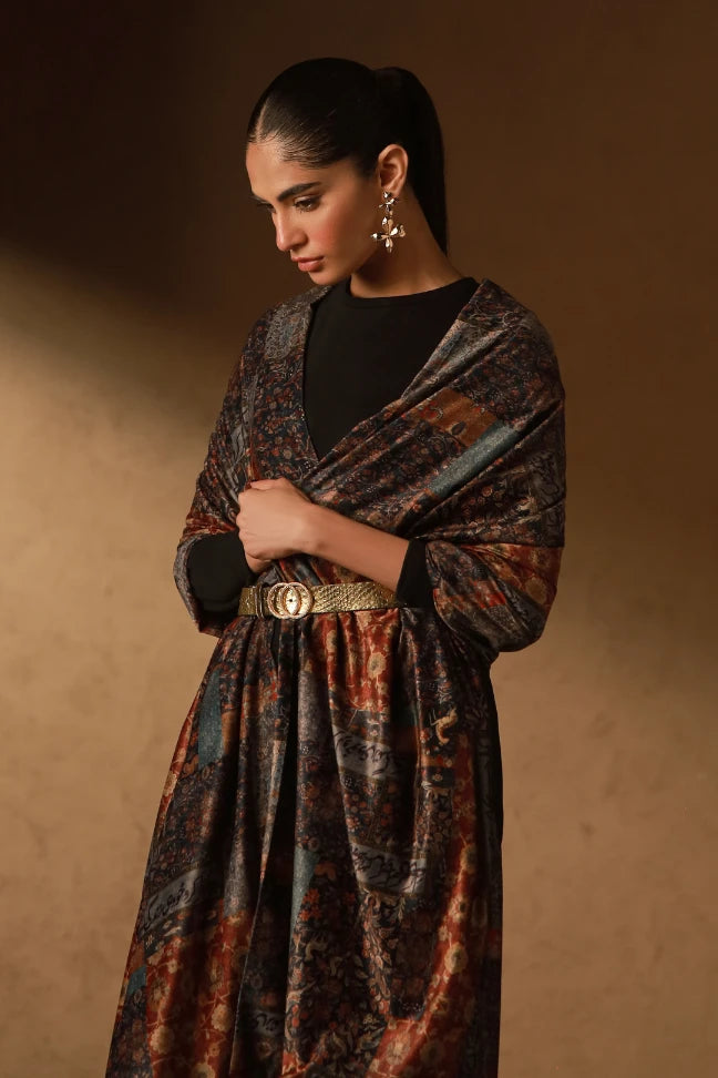 Izhaar (প্রকাশ) Velvet Stole