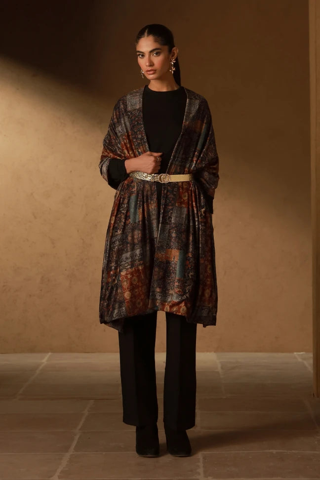 Izhaar (প্রকাশ) Velvet Stole
