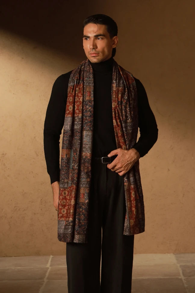 Izhaar (প্রকাশ) Velvet Stole