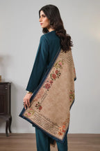 Mashal (শিখা) Stole - Blue