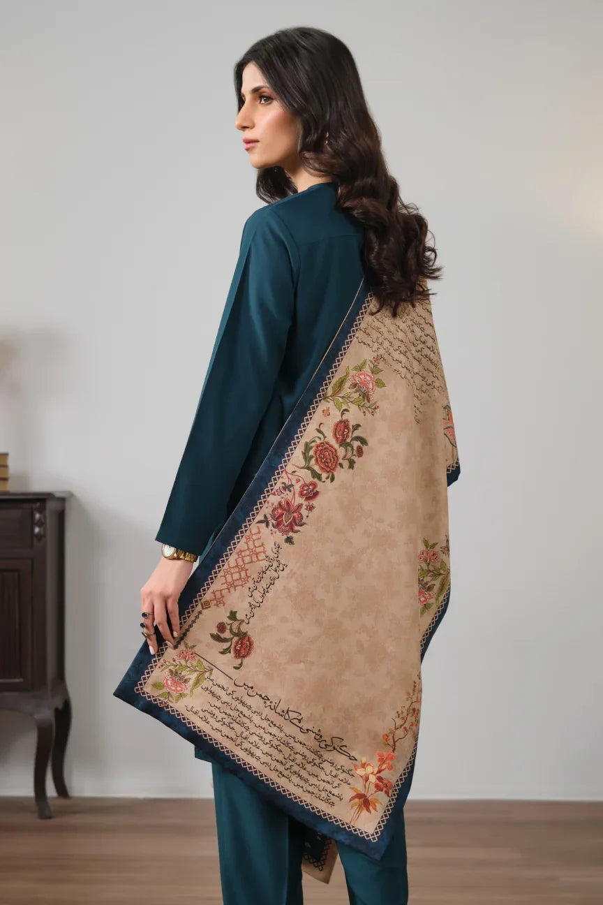 Mashal (শিখা) Stole - Blue