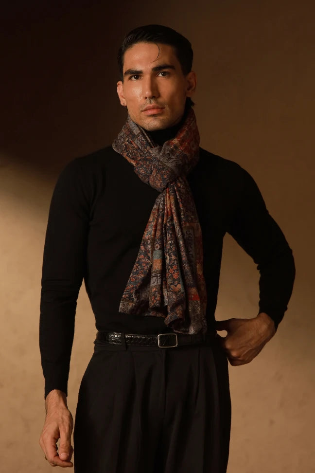 Izhaar (প্রকাশ) Velvet Stole
