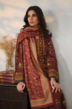 Anjuman (অঞ্জুমান) Stole - Red