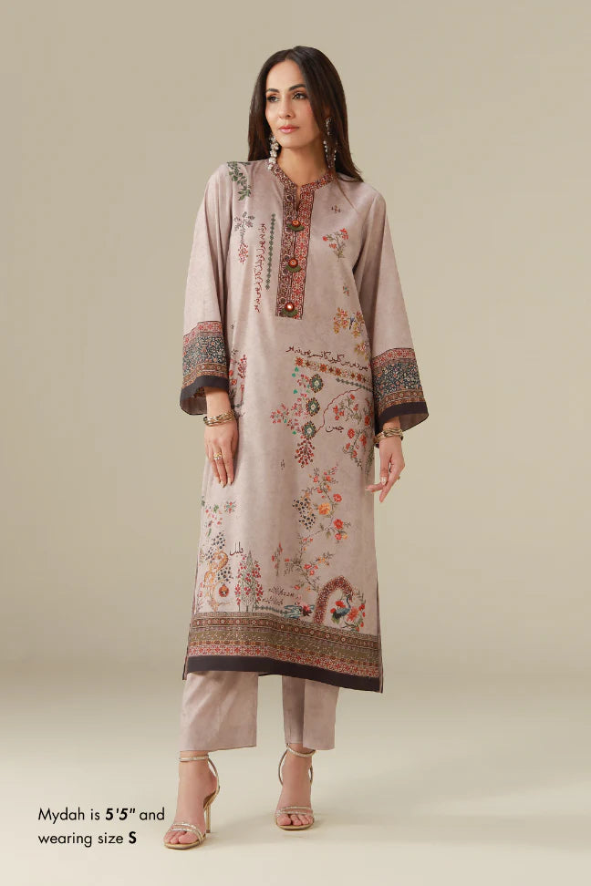 Muskaan (মিষ্টি হাসি) Co-ord Set - Beige