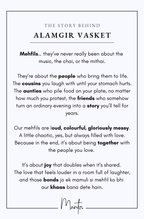 Design Philosophy of Alamgir Vasket