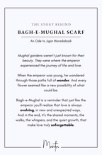 Bagh-e-Mughal (মুঘল বাগান) - Green Scarf