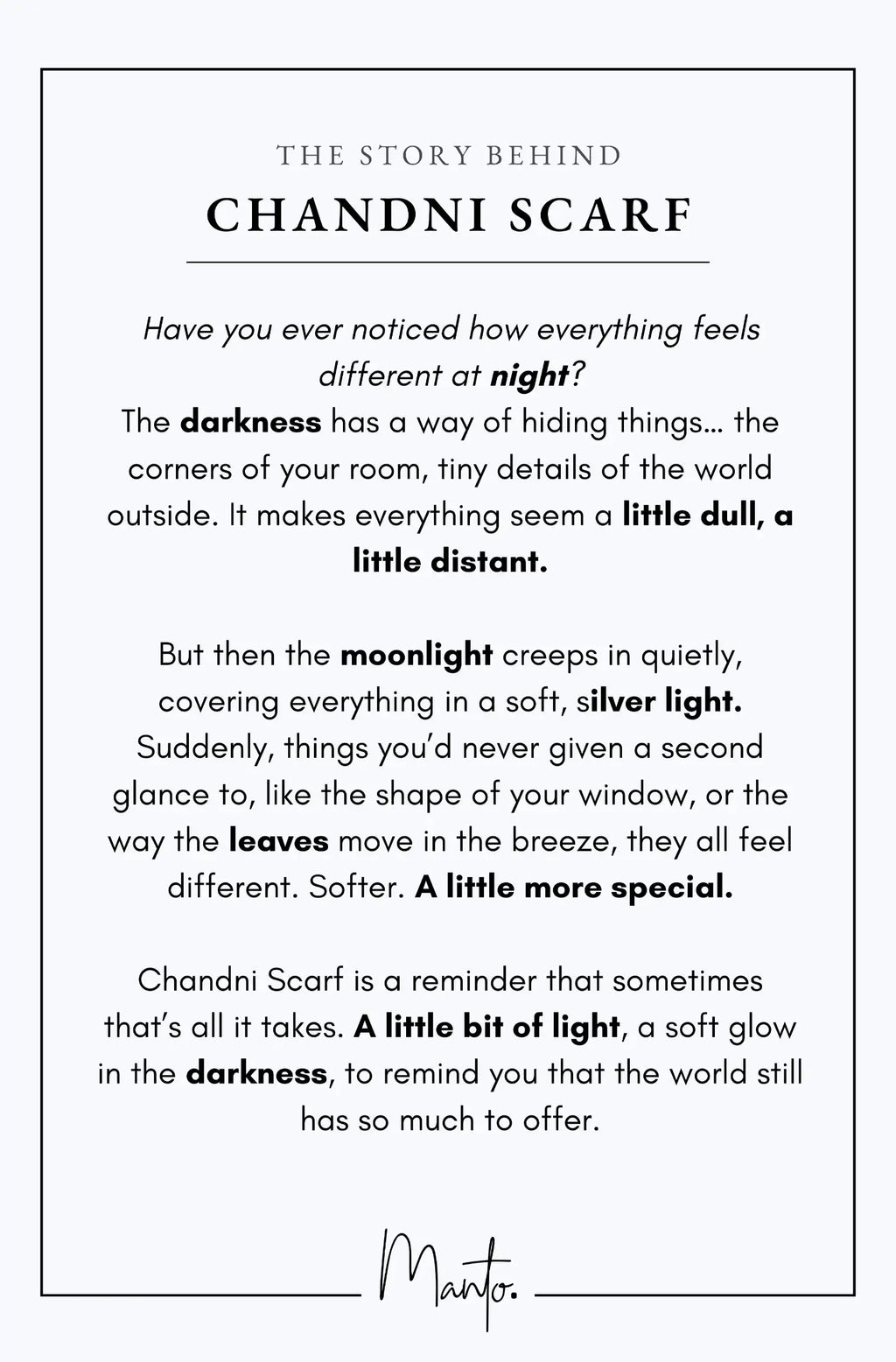Chandni (চাঁদনি) Scarf