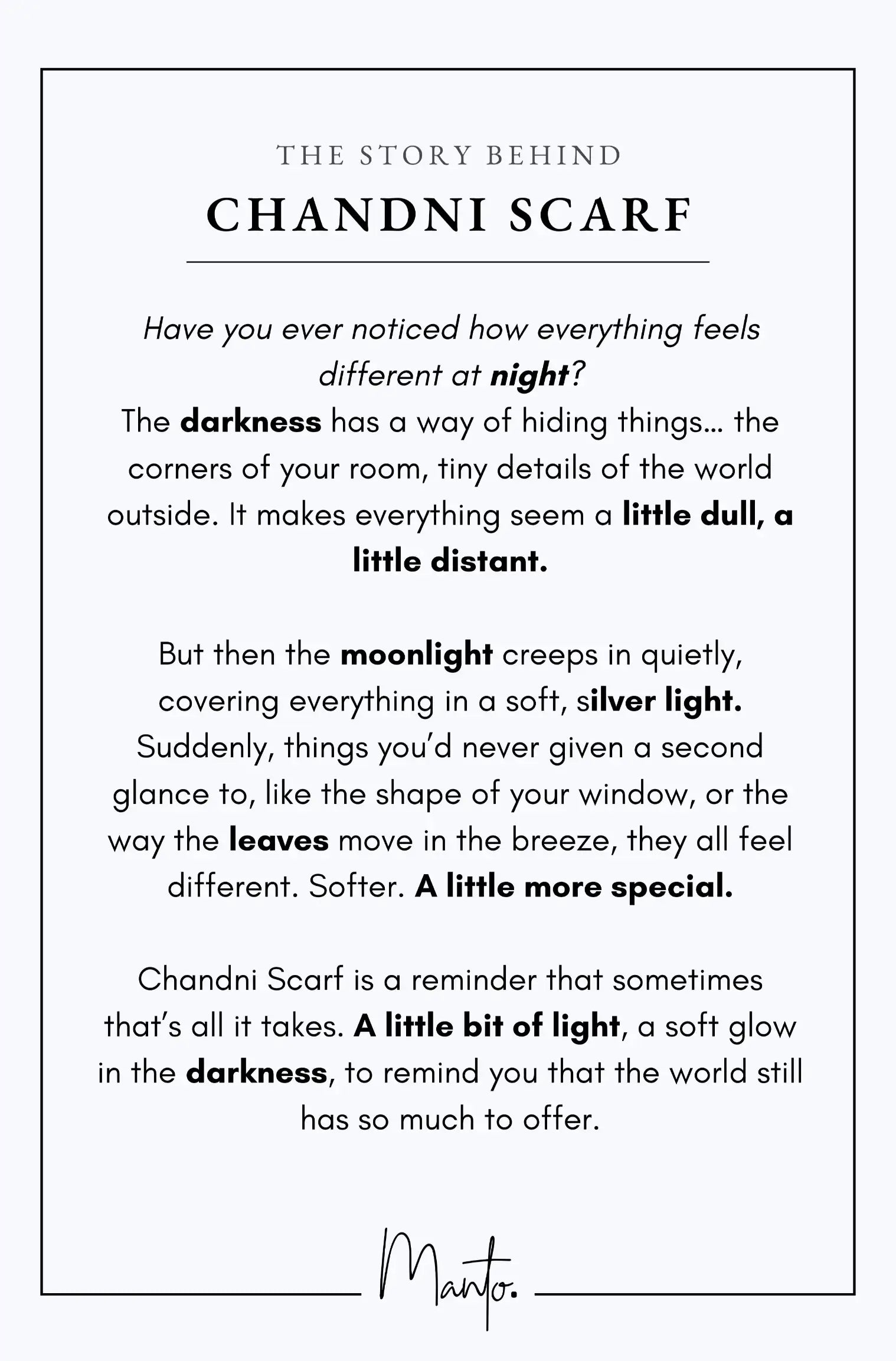 Chandni (চাঁদনি) Scarf