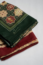 Zeenat (শাশ্বত সুন্দরী) Odhni - Antique Maroon