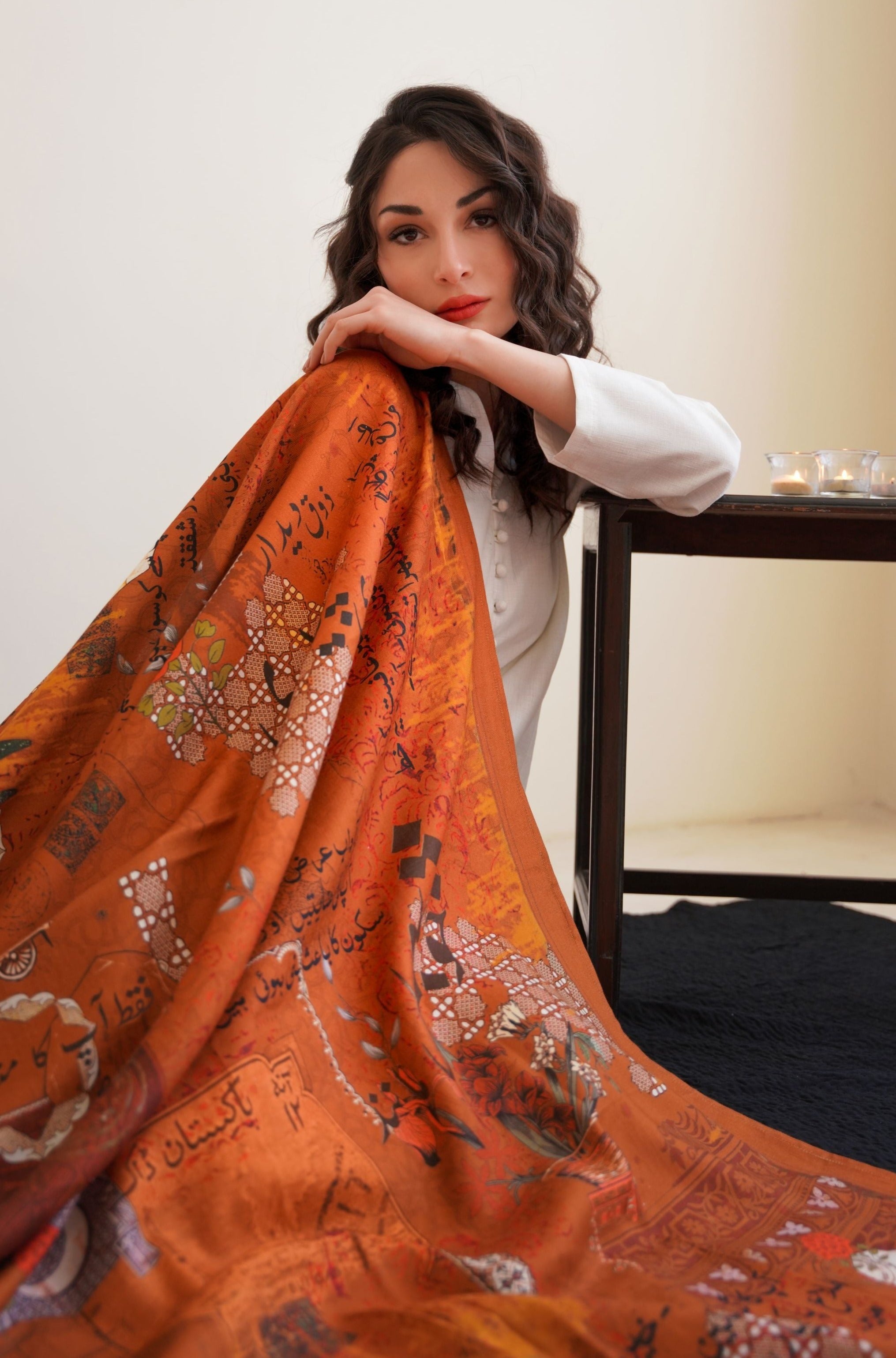 Khat-Nama (চিঠিপত্র) Odhni - Rust