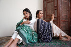 Bol (বল) Odhni - Shaded Green