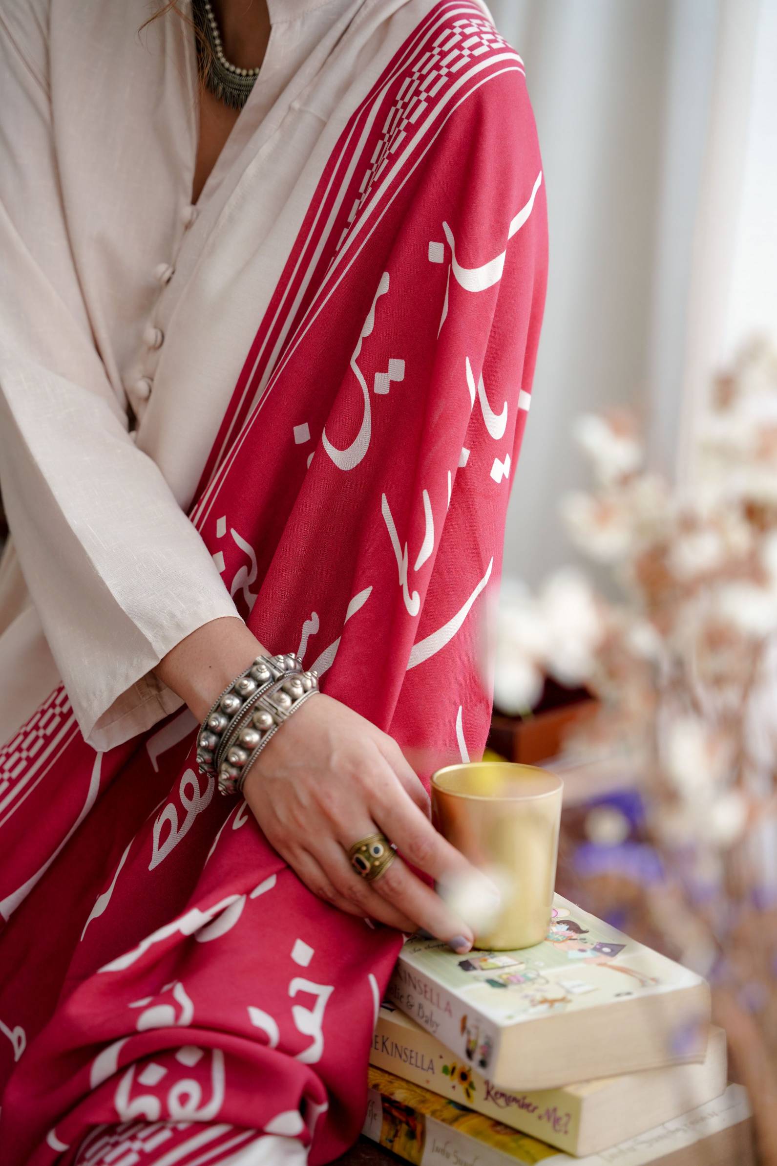 Bol (বল) Odhni - Red