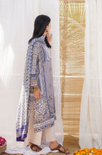 Gul-e-Jahaan (জগতের ফুল) Kurta - Blue