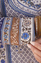 Gul-e-Jahaan (জগতের ফুল) Kurta - Blue