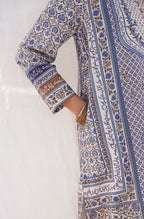 Gul-e-Jahaan (জগতের ফুল) Kurta - Blue