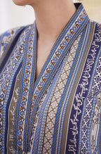 Gulistan (ফুলের বাগান) Stripes Kurta - Blue