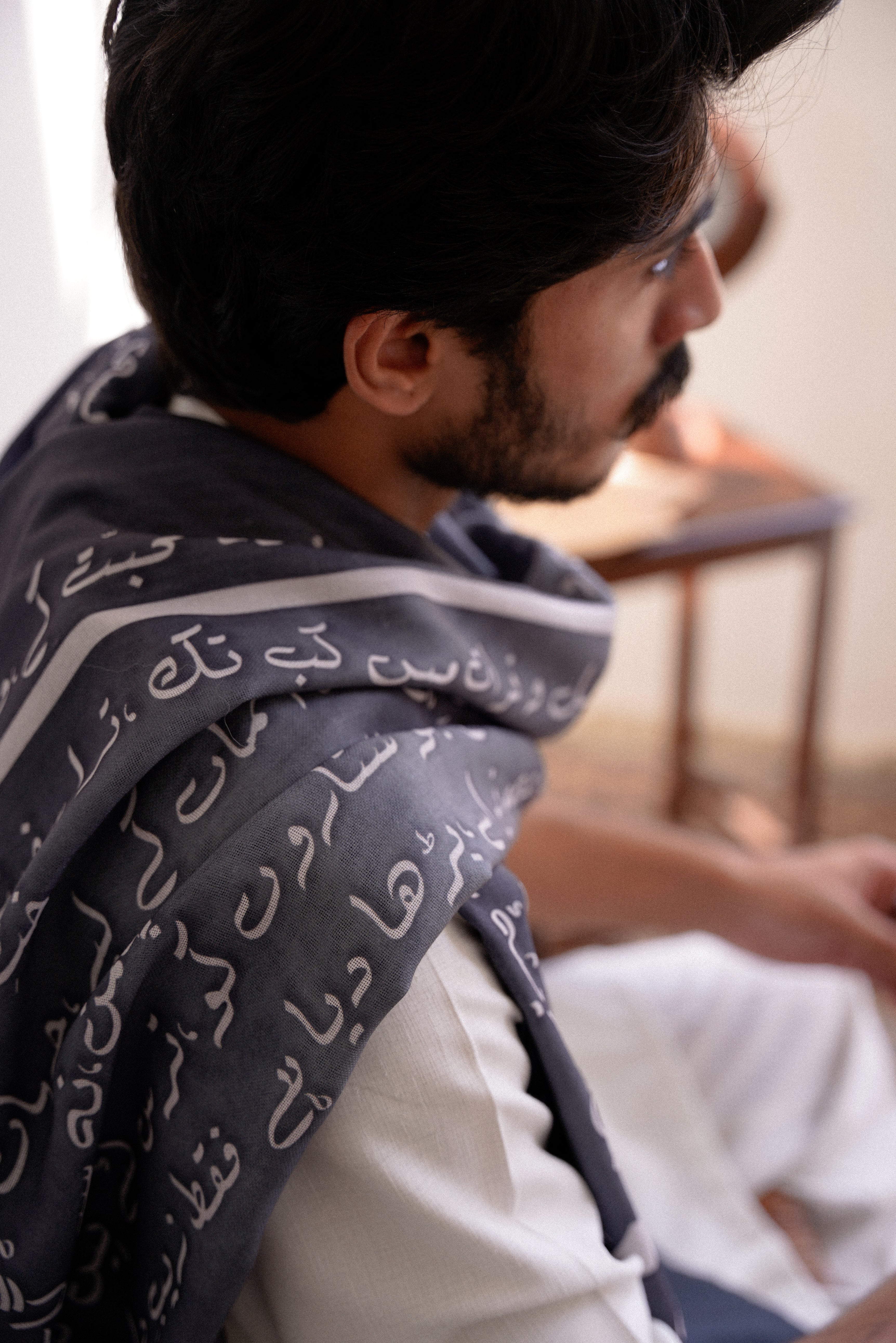 Karvaan (যাত্রীদল) Stole - Grey