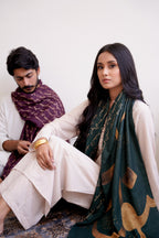 Junoon (উন্মাদনা) - Emerald Green Stole
