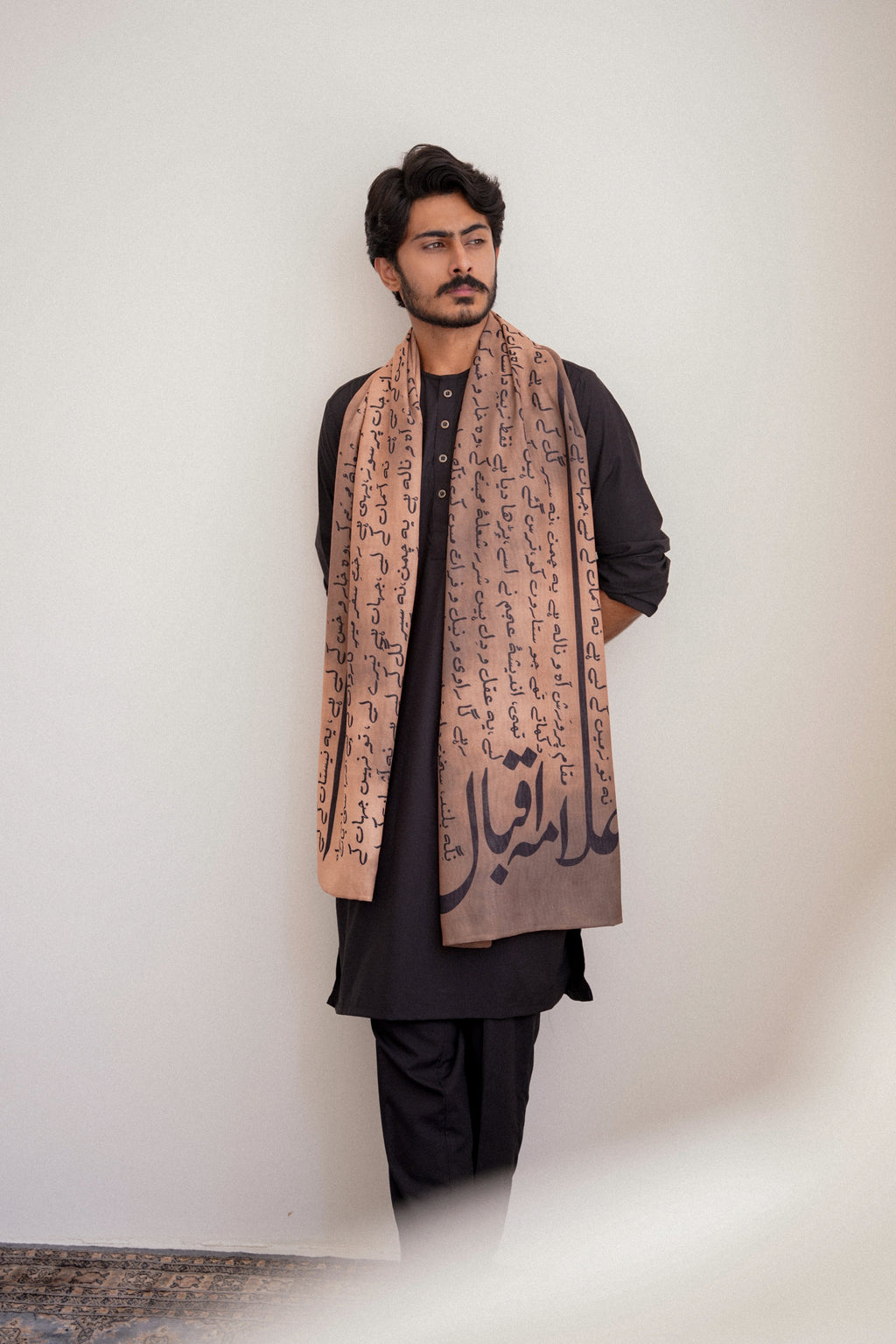 Karvaan (কাফেলা) Stole - Light Brown