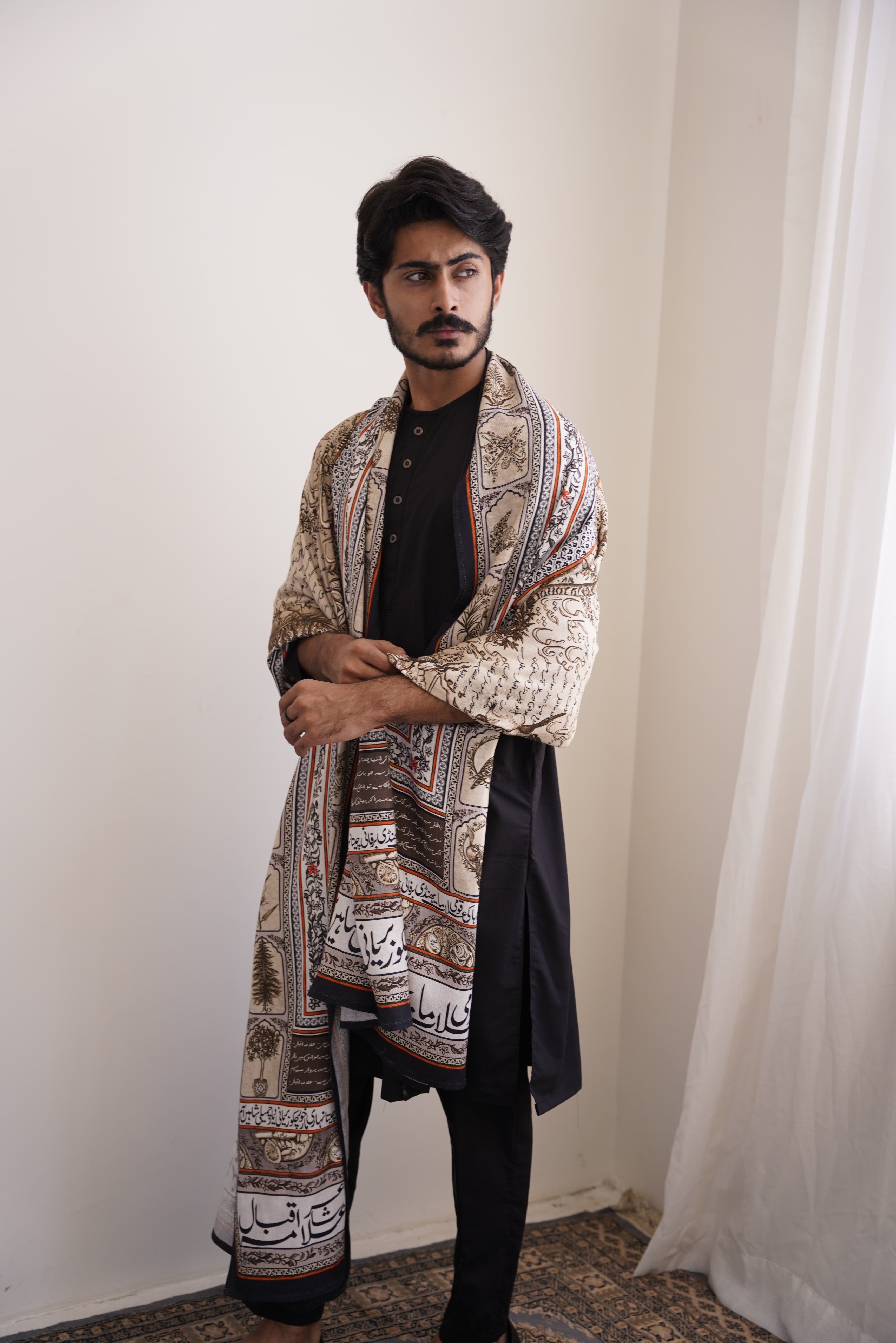 Virsa (ঐতিহ্য) Odhni - Beige