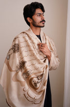 Meraas (উত্তরাধিকার) Odhni - Beige