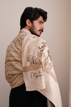 Meraas (উত্তরাধিকার) Odhni - Beige