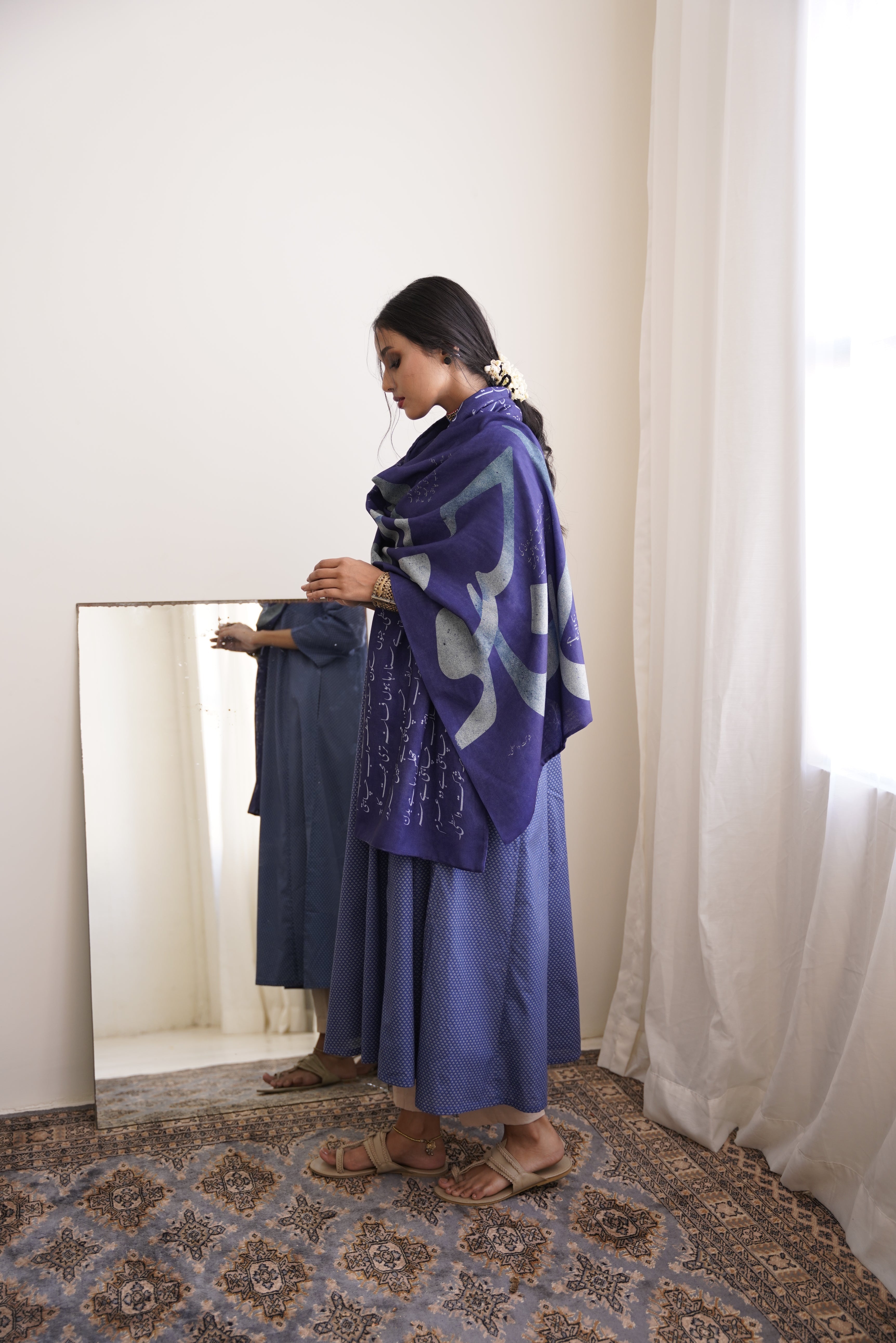 Junoon (উন্মাদনা) - Midnight Blue Stole