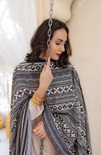 Shopmanto, wear manto, odhni, shawl, chaddar, manto odhni, manto scarves, manto stoles, manto, clothing brands, women shawl, ladies shawl, women shawl in black, women shawl with random words calligraphed in urdu, black odhni, dupatta, black dupatta, urdu calligraphy, urdu calligraphy clothes, manto calligraphy clothes, riwayat odhni, black, manto riwayat odhni, riwayat odhni monochrome