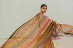 Gulistan (ফুলের বাগান) Stripes Dupatta - Mustard
