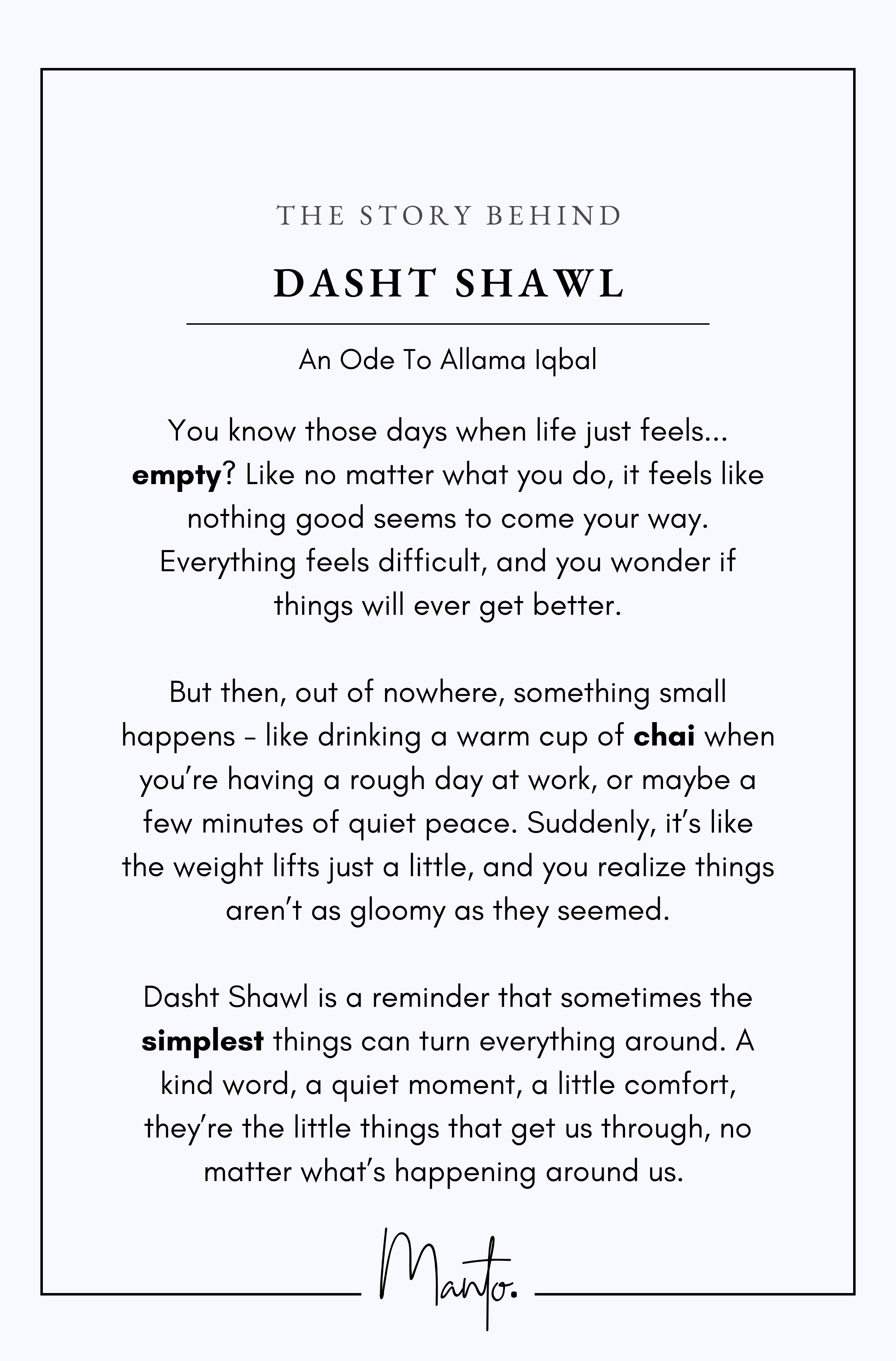 Dasht (মরুভূমি) Shawl