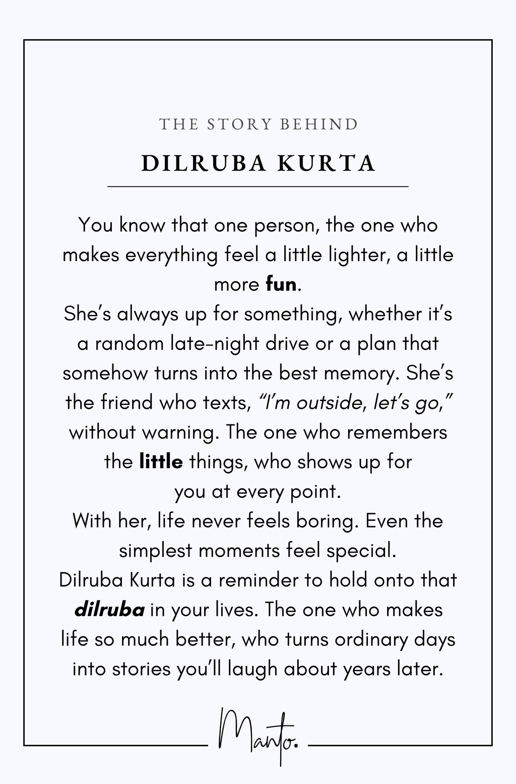 Dilruba (হৃদয়করা) Kurta