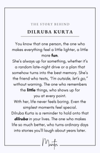 Dilruba (হৃদয়করা) Kurta