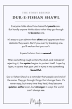 Design Philosophy of Dur-e-fishan Shawl