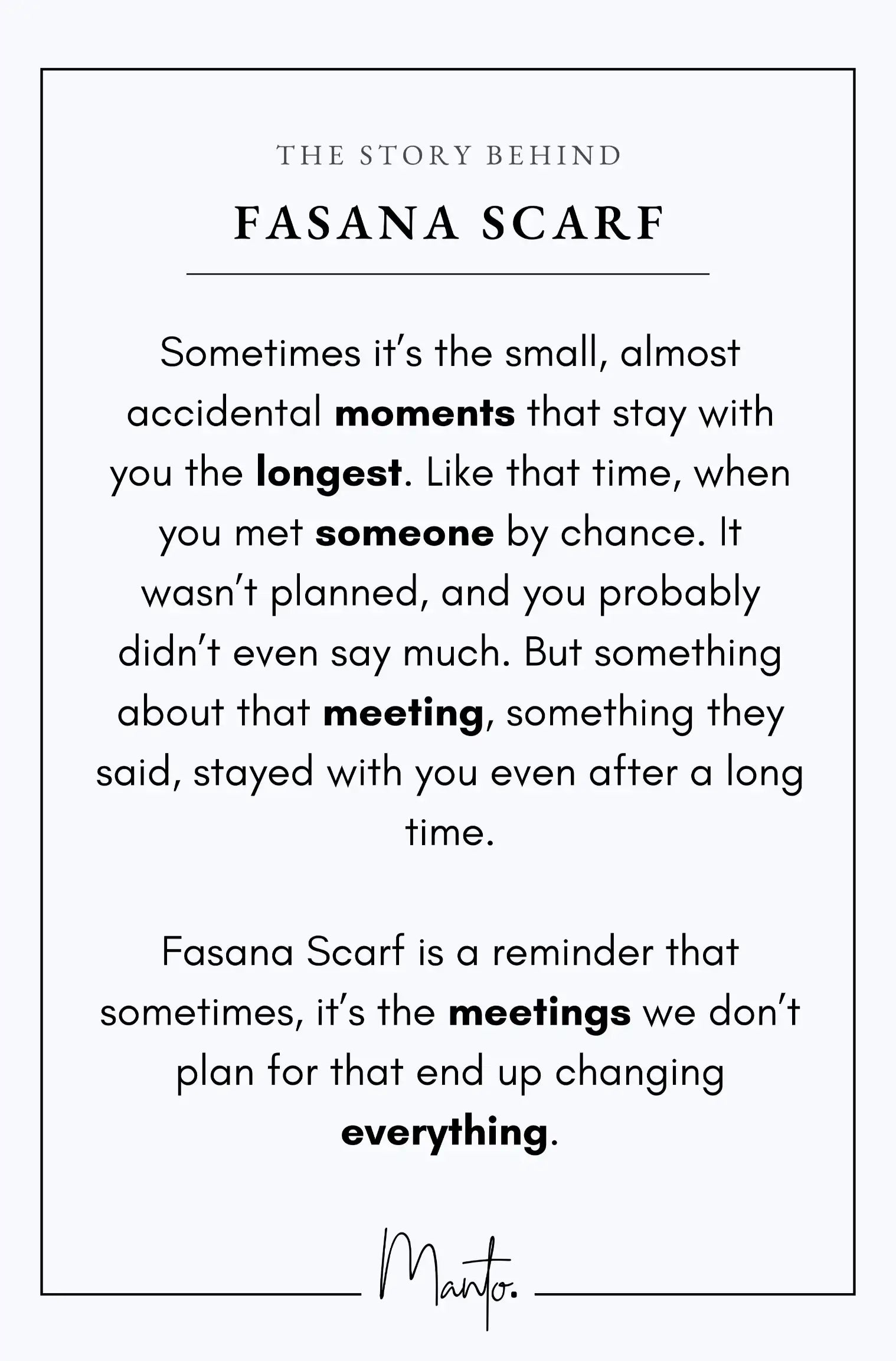 Fasana (কাহিনি) Scarf