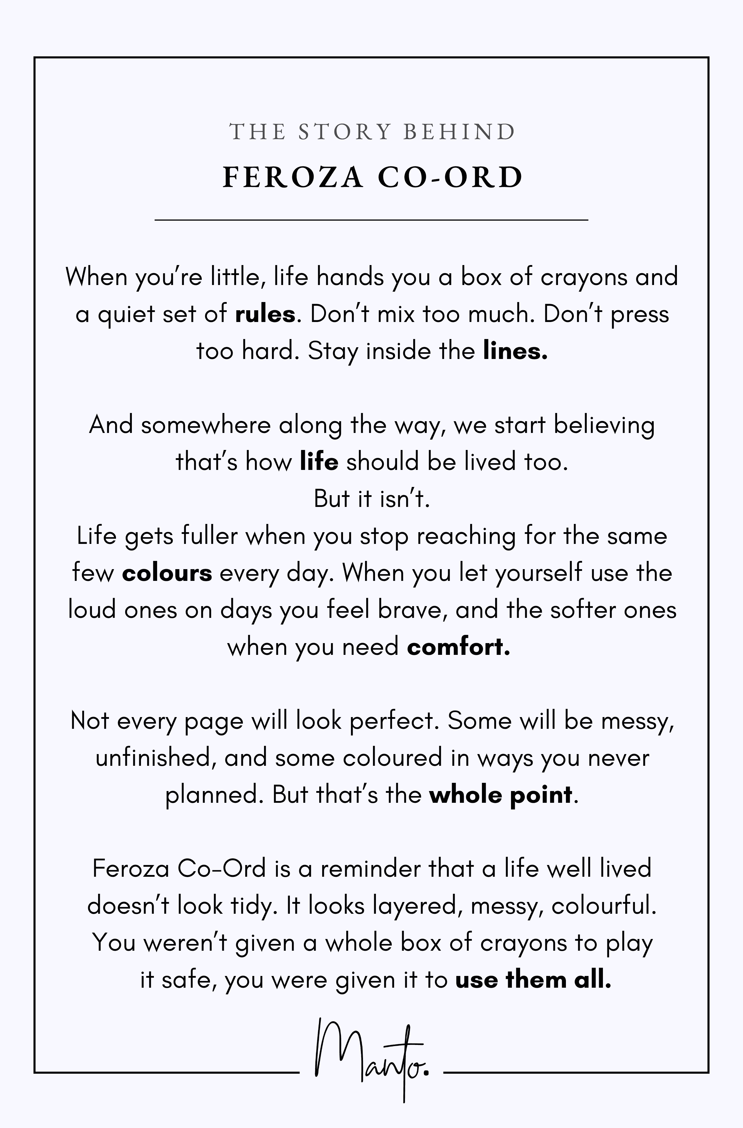 Feroza (ফিরোজী) Co-Ord Set