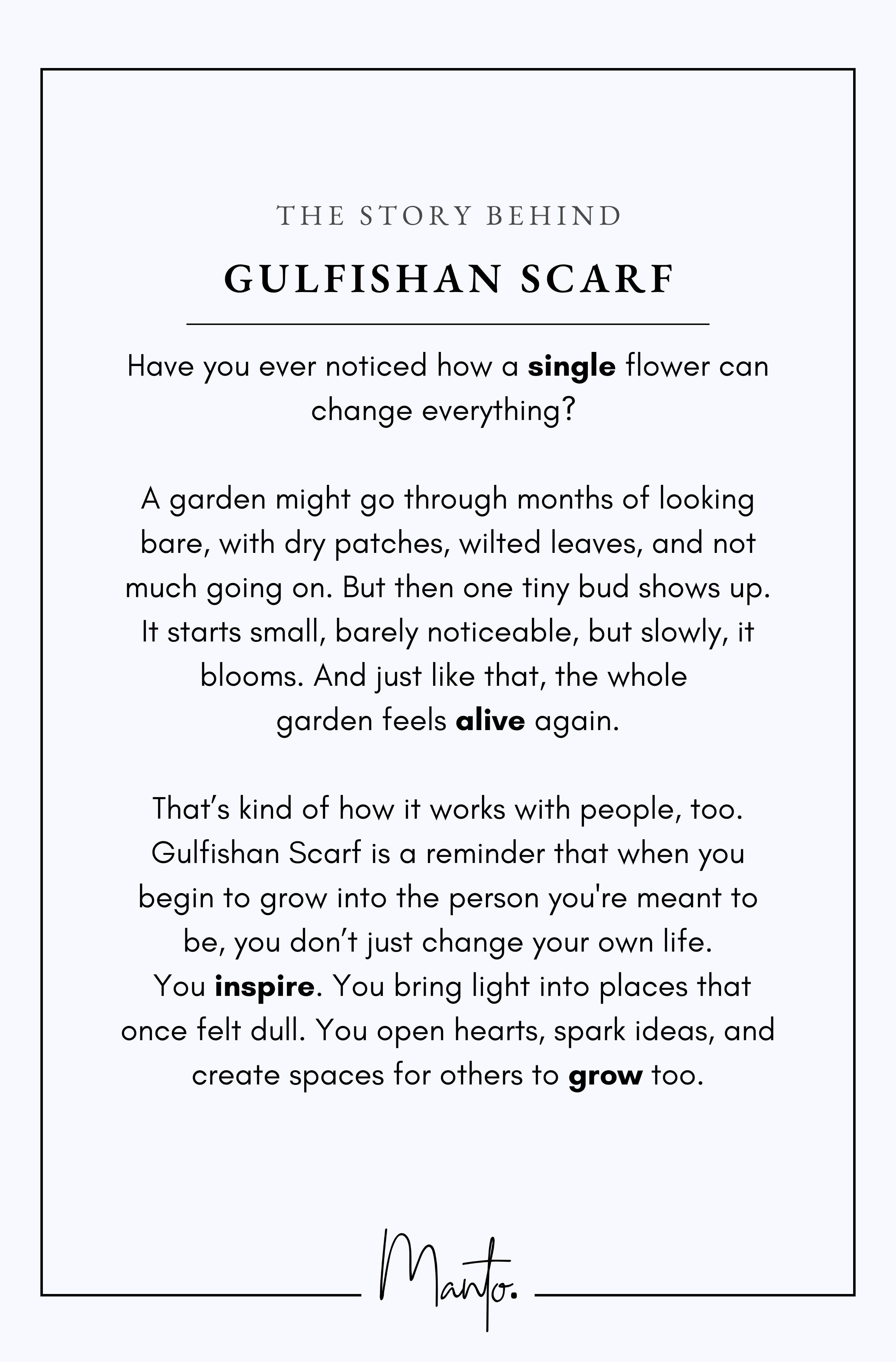 Gulfishan (পুষ্পিত) Scarf