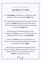 Design Philosophy of Hasrat Cape
