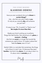 Design Philosophy of Kashish Odhni