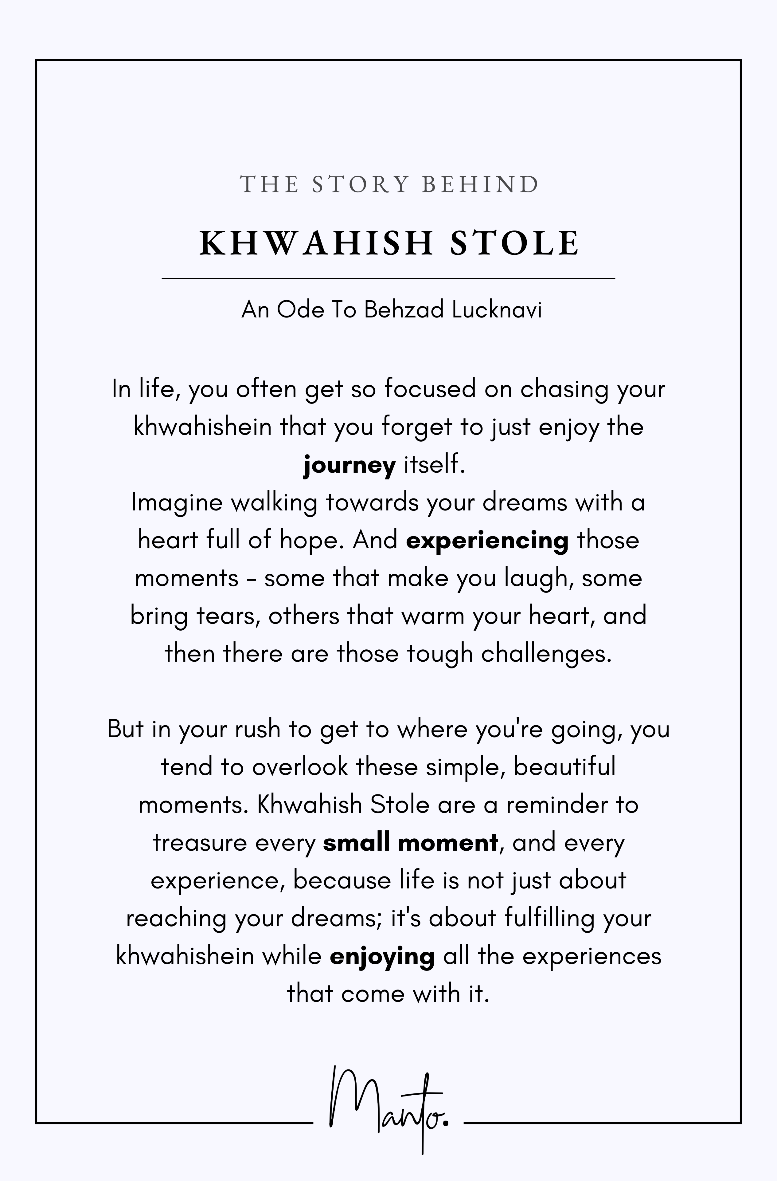 Khwahish (নীরব আকাঙ্ক্ষা) Stole - Teal & Magenta