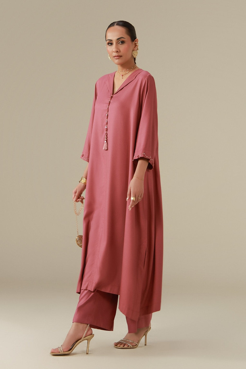 Sheesh (আয়না) Co-Ord Set - Pink