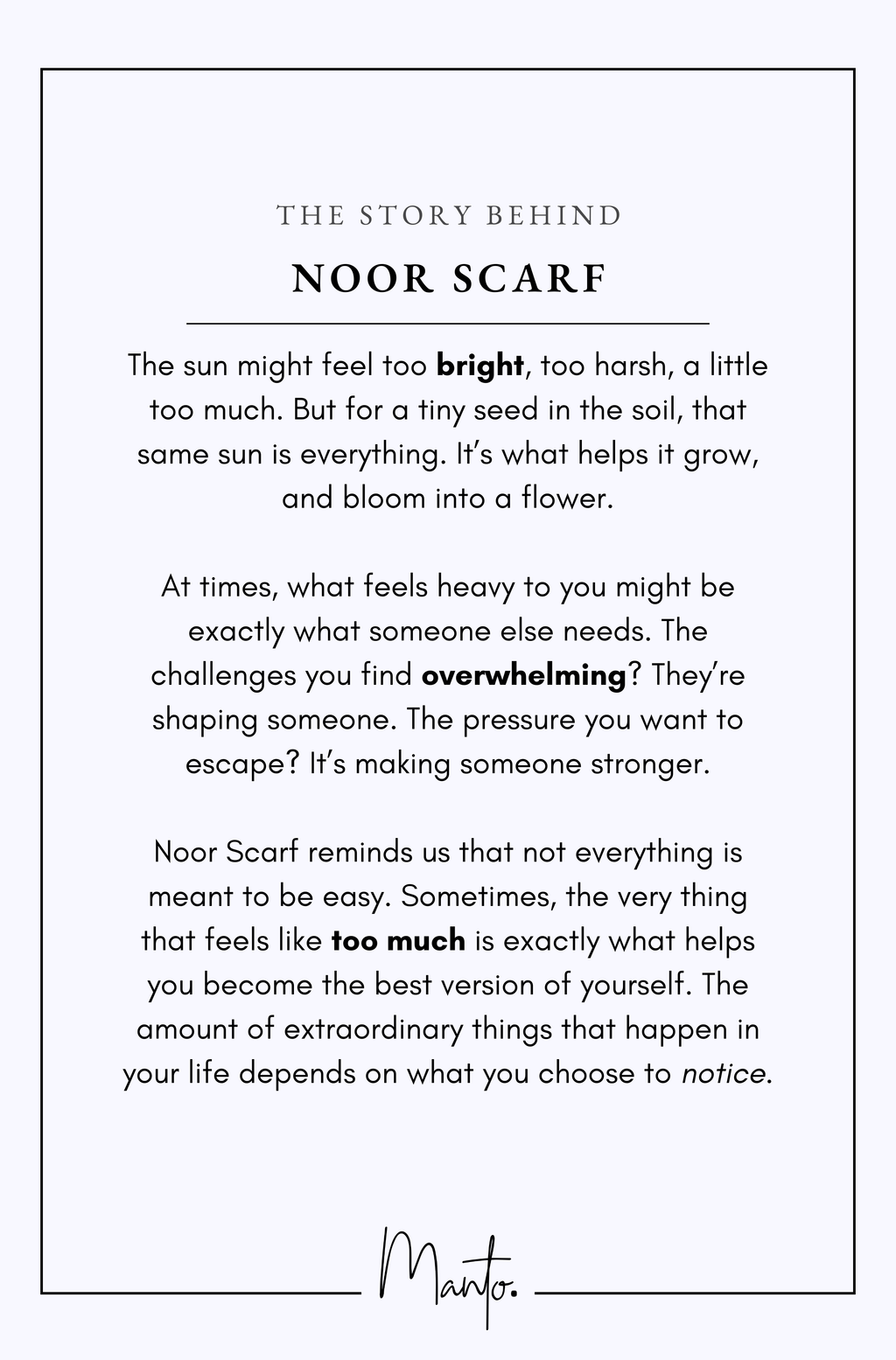 Noor (আলো) Scarf