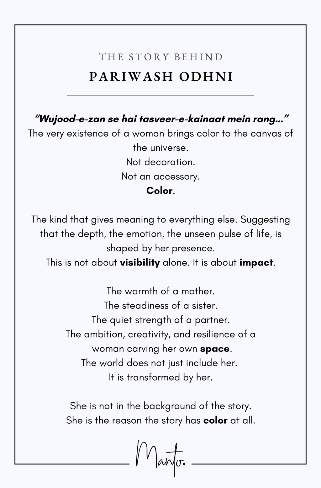 Pariwash (পরীর মতো) Odhni